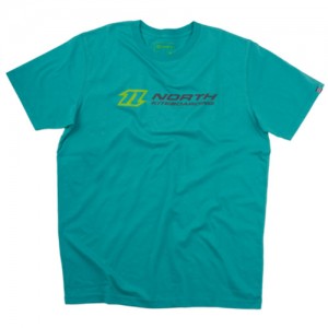 North Kiteboarding T-Shirt Basic Logo Green