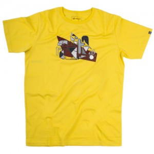 North Kiteboarding T-Shirt WAM Yellow