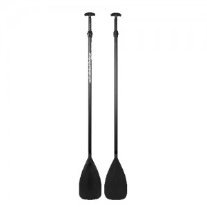 RRD Aluminum Adjustable Shaft Plastic Blade SUP Paddle Black L