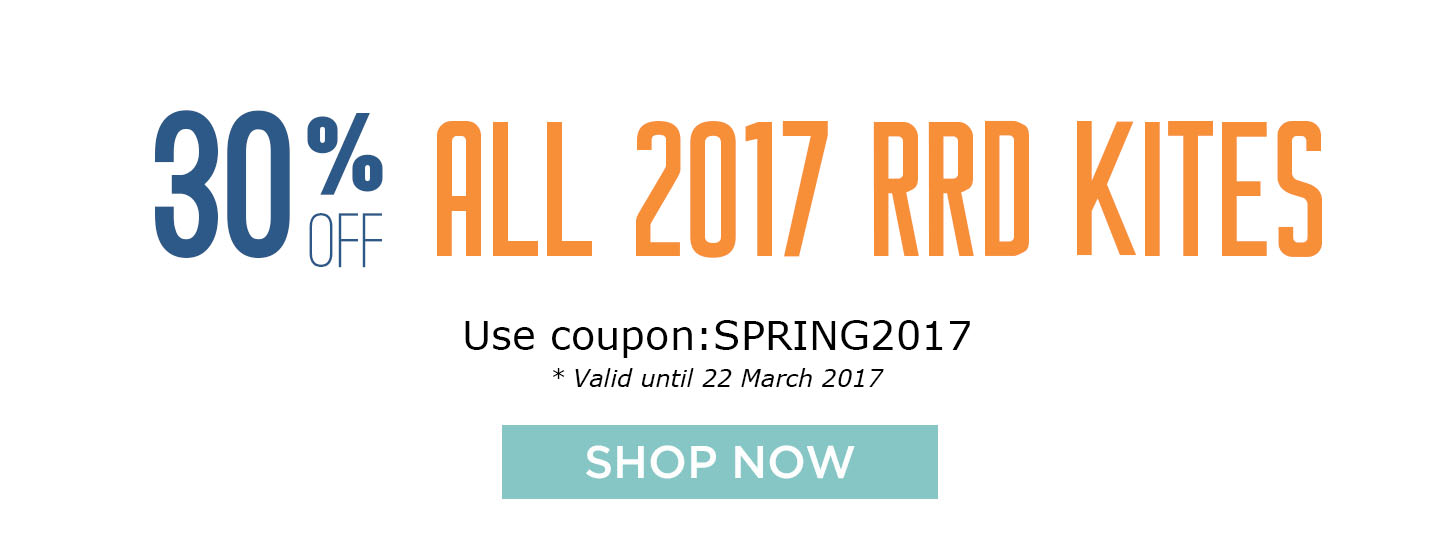 30% off 2017 RRD Kites